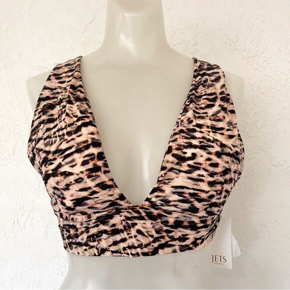 JETS Australia Sahara Striped Tri Top NWT - Picture 1 of 6